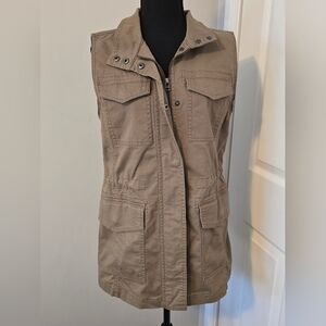Banana Republic Khaki Utility Vest